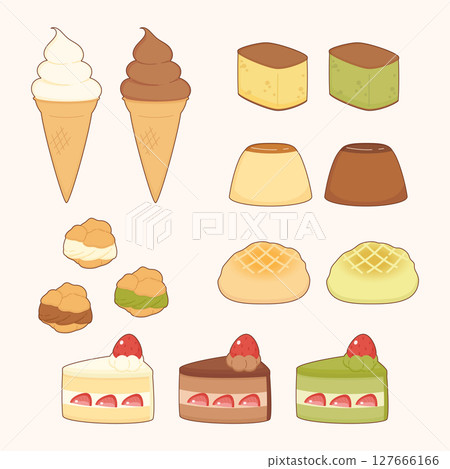 popular japanese dessert set popular japanese dessert set 127666166