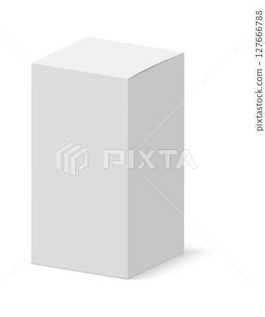 Tall rectangular box mockup with a realistic perspective, perfect for showcasing product branding, cosmetics, and retail packaging Tall rectangular box mockup with a realistic perspective, perfect for showcasing product branding, cosmetics, and retail packaging 127666788