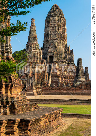 Wat Chaiwatthanaram temple in Thailand 127667497