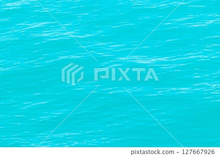 Blue sea water background 127667926