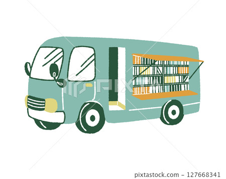 Mobile Library Car - 4 colors Mobile Library Car - 4 colors 127668341