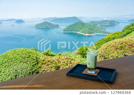 從志出山山頂咖啡館看到的景色 從志出山山頂咖啡館看到的景色 127668368