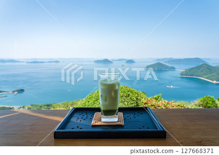 The view from the cafe at the top of Mt. Shiude 127668371