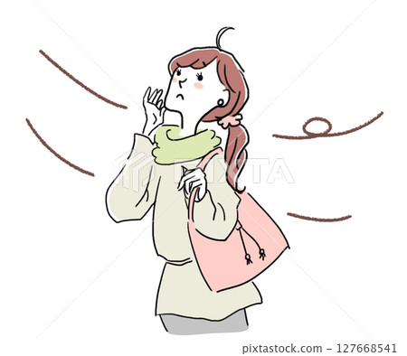 擔心皮膚乾燥的女性 127668541