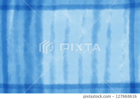 Stock Illustration: Light blue vertical stripes gradation (mottled) 127668616