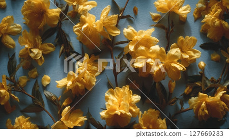 Yellow flower image 127669283