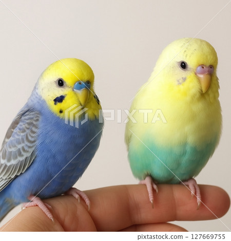 友善的虎皮鸚鵡 Ruru 和 Mel 非常可愛 127669755