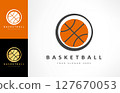 Basketball logo vector. Sport design 127670053