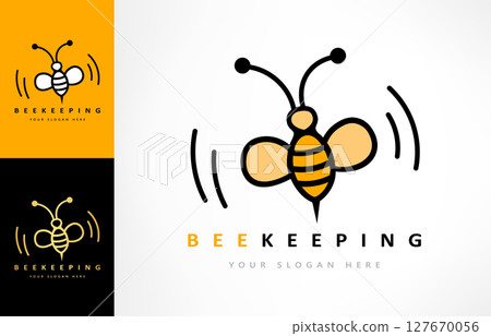bee, logo, honey 127670056