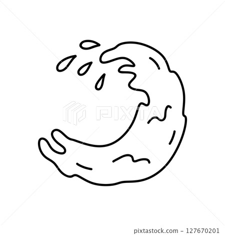Splash of water 127670201