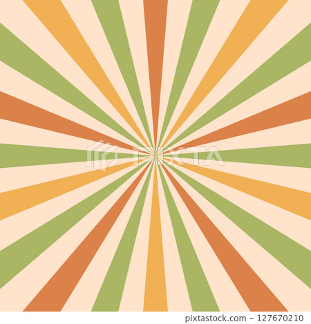 Abstract retro sunburst background 127670210