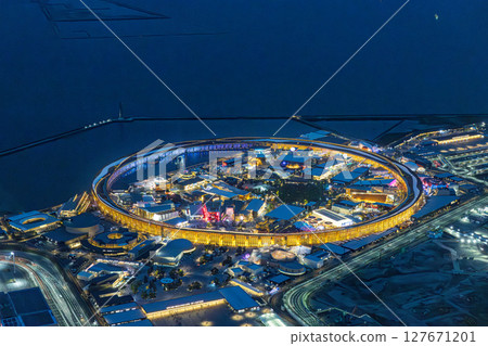大阪關西世博夜景 127671201