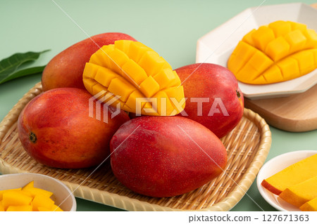 Mango Sunshine Fruit Taiwan Taiwan fruit mango マンゴー 127671363