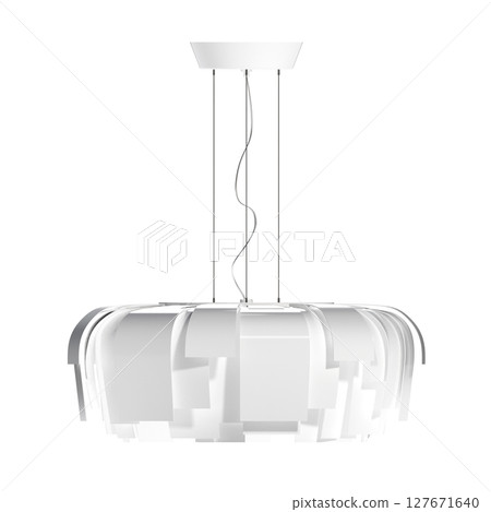 chandelier on the ceiling isolated on transparent background, hanging lamp, pendant light, 3D illustration, cg render chandelier on the ceiling isolated on transparent background, hanging lamp, pendant light, 3D illustration, cg render 127671640