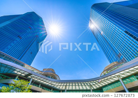 日本東京城市景觀 - 高輪Gateway站前的TAKANAWA GATEWAY CITY景觀 127672873
