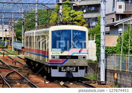 Railway to "Kurama, Kibune" and "Mount Hiei"... Eizan Electric Railway 800 Series with a mountain railway feel Railway to "Kurama, Kibune" and "Mount Hiei"... Eizan Electric Railway 800 Series with a mountain railway feel 127674451