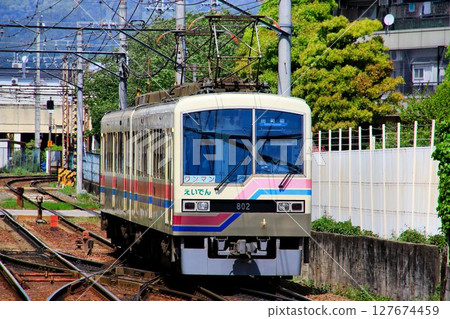 Railway to "Kurama, Kibune" and "Mount Hiei"... Eizan Electric Railway 800 Series with a mountain railway feel Railway to "Kurama, Kibune" and "Mount Hiei"... Eizan Electric Railway 800 Series with a mountain railway feel 127674459