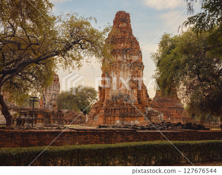 Travel to Ancient City of Ayutthaya, Thailand 127676544