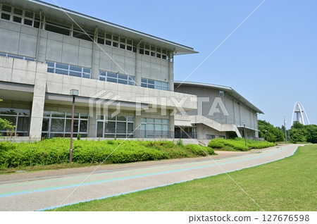 Ichinomiya City Gymnasium (Aichi Prefecture) and Ichinomiya Tower 127676598