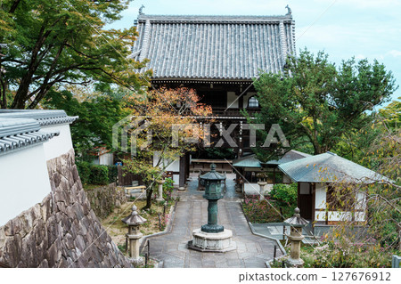京都善寶寺的秋天 京都善寶寺的秋天 127676912
