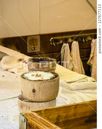 Chinese sweets: Konomochi (rice cake) Chinese sweets: Konomochi (rice cake) 127677113