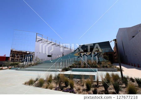 Spain Pavilion at the Osaka Kansai Expo 127677218