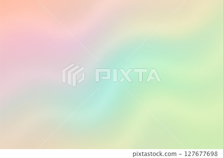 Soft pastel gradient with peach green pink and mint tones in a flowing blurred design Soft pastel gradient with peach green pink and mint tones in a flowing blurred design 127677698