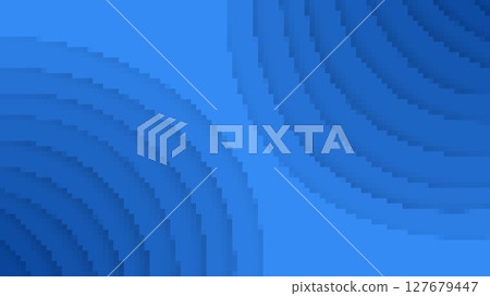Abstract blue pattern with concentric circles and subtle gradients in a modern artistic style Abstract blue pattern with concentric circles and subtle gradients in a modern artistic style 127679447
