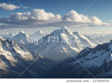 雄偉的雪山 127680054