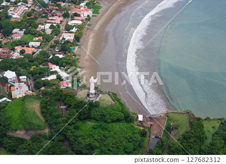 Nicaragua san juan del sur town landscape 127682312