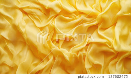 Golden Fabric Waves Create Soft Texture And Abstract Pattern, With Sunshine Themes Golden Fabric Waves Create Soft Texture And Abstract Pattern, With Sunshine Themes 127682475