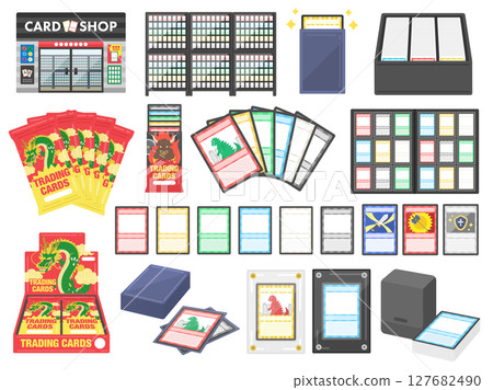 交易卡相關插圖集 127682490