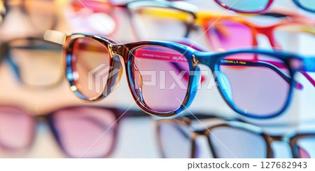 Stylish Eyeglasses Collection Offer Vision Correction And Modern Accessory Stylish Eyeglasses Collection Offer Vision Correction And Modern Accessory 127682943