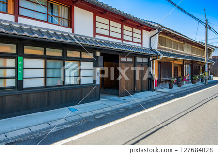 Townscape of Josai district, Tsuyama city, Okayama prefecture 127684028
