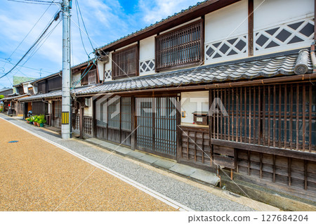 Townscape of Joto district, Tsuyama city, Okayama prefecture Townscape of Joto district, Tsuyama city, Okayama prefecture 127684204