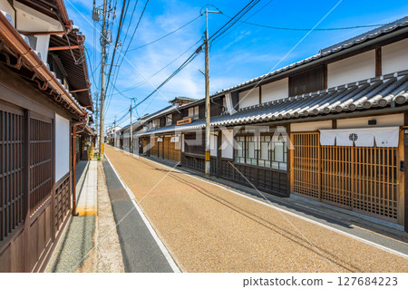 岡山縣津山市城東區的街道景觀 127684223