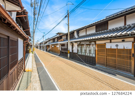 岡山縣津山市城東區的街道景觀 127684224