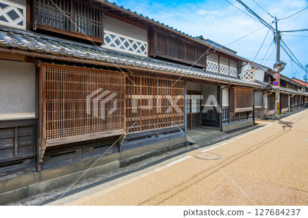 岡山縣津山市城東區的街道景觀 127684237