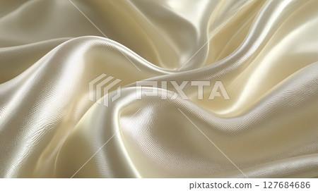 ivory silk texture background 127684686