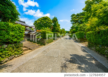 鹿兒島縣和泉市山麓城鎮景觀 鹿兒島縣和泉市山麓城鎮景觀 127684957