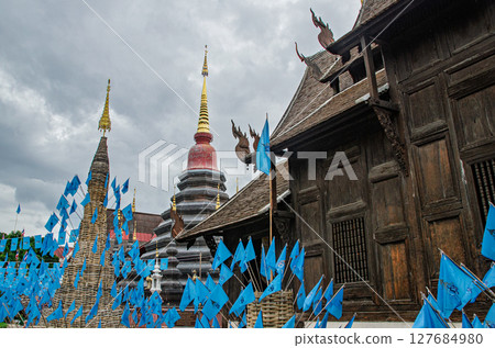 Old temples and pagodas Old temples and pagodas 127684980