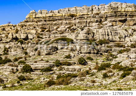 Rock formations, Torcal de Antequera, Spain 127685079
