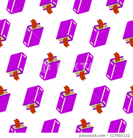 Seamless Purple Toaster Pattern Seamless Purple Toaster Pattern 127685122