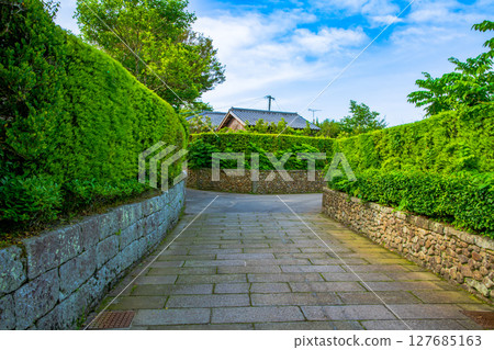 Kagoshima Prefecture, Chiran foothills townscape Kagoshima Prefecture, Chiran foothills townscape 127685163