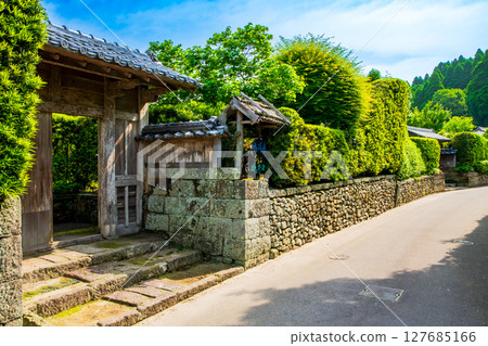 Kagoshima Prefecture, Chiran foothills townscape Kagoshima Prefecture, Chiran foothills townscape 127685166