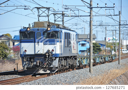 東北幹線、栗橋東鷲宮、JR Freight、EF64-1013（愛知縣） 127685271