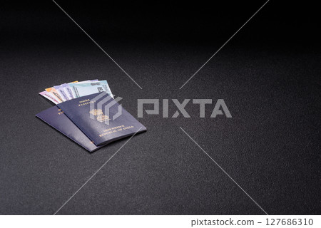 Indian citizen passport, a document for travelling 127686310