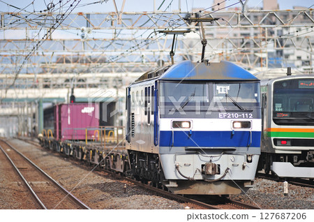 東海道線 平塚 JR 貨運 EF210-112（新鶴見）E231系列 1000系列 K-21編組 127687206