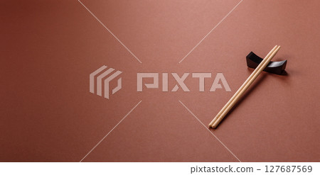 Chopsticks for sushi or other Japanese or Chinese food Chopsticks for sushi or other Japanese or Chinese food 127687569