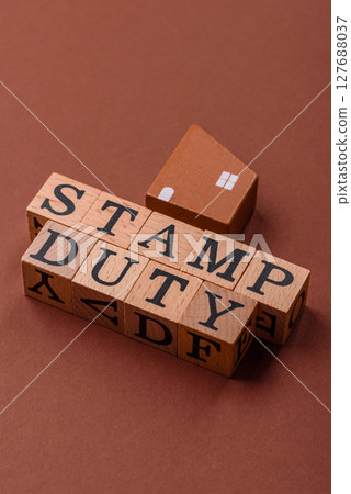 Stamp duty tax, business processes related to real estate Stamp duty tax, business processes related to real estate 127688037